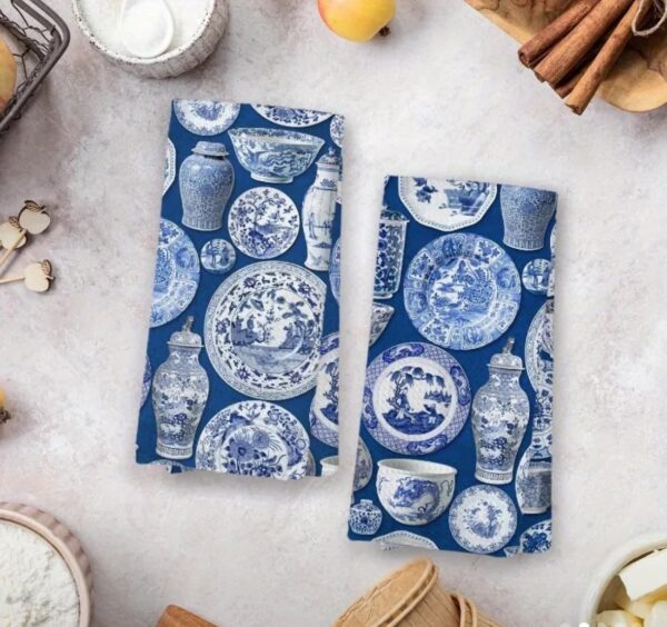 Delft Dish Towel