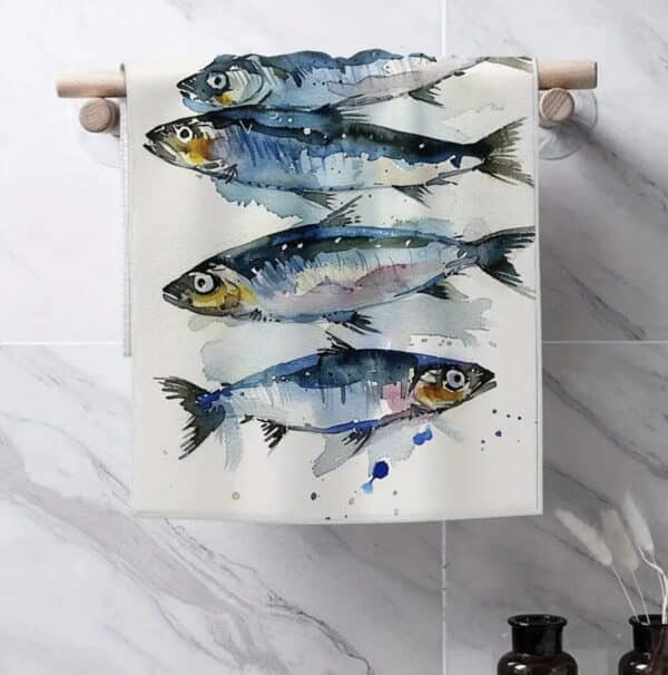Fish Dish Towel