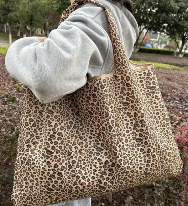 Leopard Shopper Bag