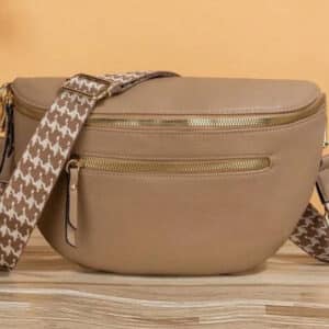 Brown Body Bag with Sling