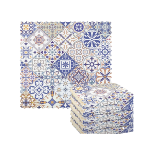 Reusable Dish Cloth - Blue Tile
